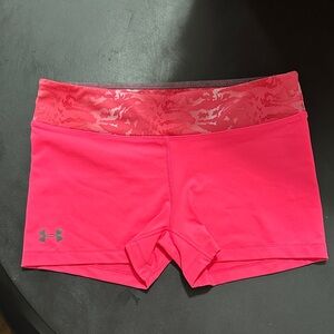 Under Armour Women's Bright Pink Spandex